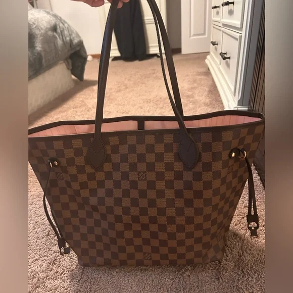 Authentic Louis Vuitton Neverfull MM Damier Ebene - Picture 9 of 9